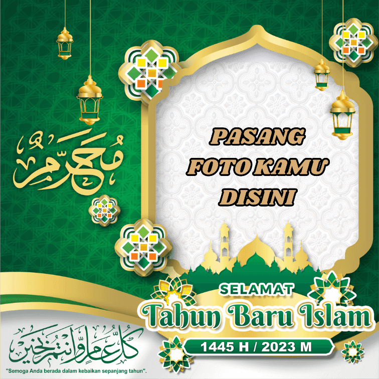 Link Unduh Twibbon Tahun Baru Islam 1445 H