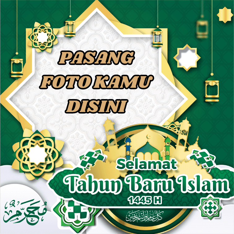 Kumpulan Twibbon Tahun Baru Islam 1445 H